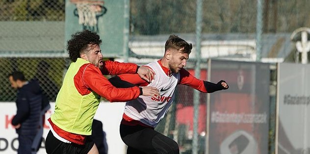 Gaziantep FK Beşiktaş maçının hazırlıklarına devam etti