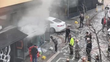 Kadıköy’de restoranda yangın