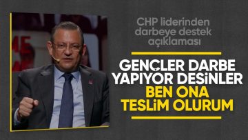 Özgür Özel’den darbe açıklaması: Gençler yaparsa teslim olurum