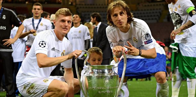 Real Madrid’de Toni Kroos 300, Luka Modric ise 350. maçına çıktı