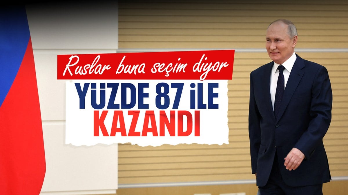 Rusya Devlet Başkanlığı seçimini Vladimir Putin kazandı