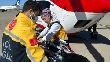 Şırnak’ta sağlık için helikopterler havalanmaya devam ediyor: 2 yaşındaki bebeğe yetiştiler