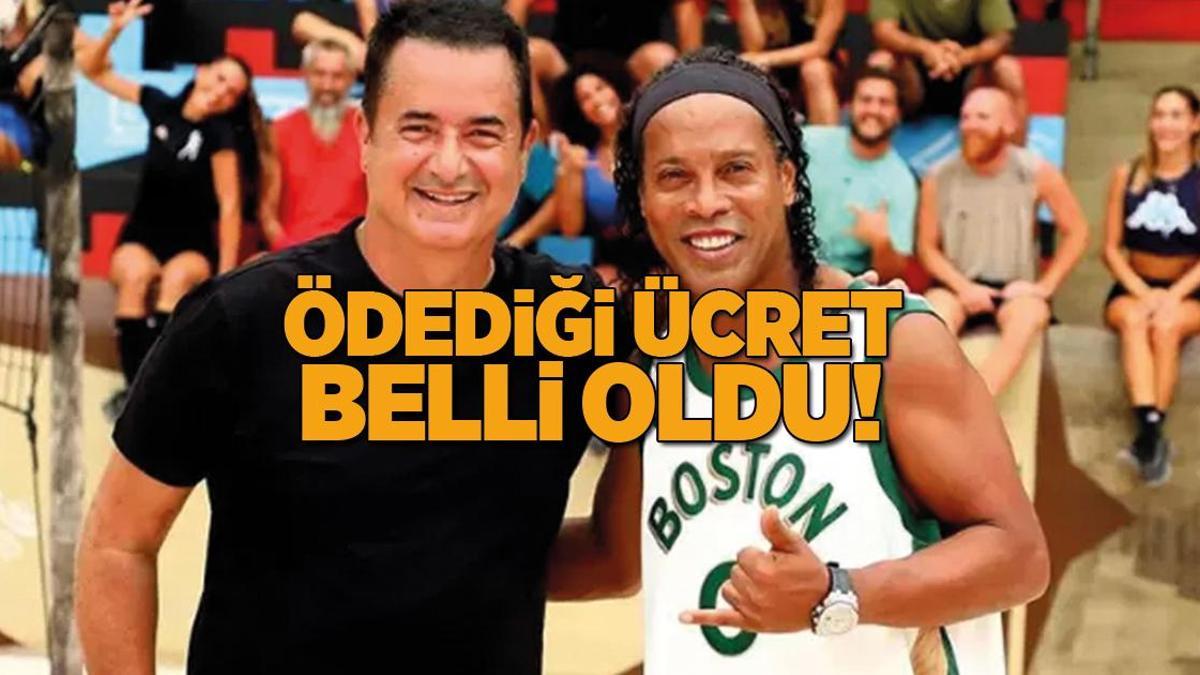 SON DAKİKA SURVİVOR HABERLERİ: Acun Ilıcalı’nın Ronaldinho’ya ödediği ücret belli oldu! Survivor’a katılan Ronaldinho’ya ne kadar ücret ödendi? – Magazin Haberleri