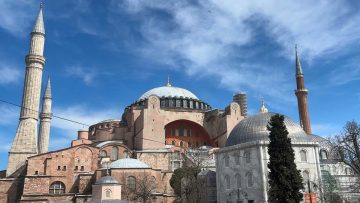 Tarihe tanıklık eden minare: Ayasofya’da restorasyon başladı