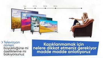 Televizyon satın alırken dikkat etmeniz gereken tüm detaylar