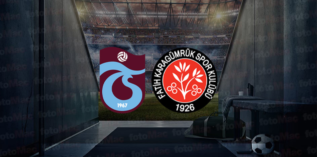 Trabzonspor – Fatih Karagümrük maçı NE ZAMAN? Trabzonspor maçı hangi kanalda? Saat kaçta?