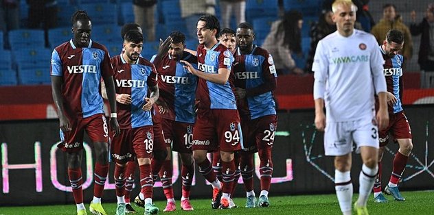 Trabzonspor’da gözler Fenerbahçe maçında!