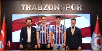 Trabzonspor’da iki genç futbolcuyla sözleşme imzalandı!