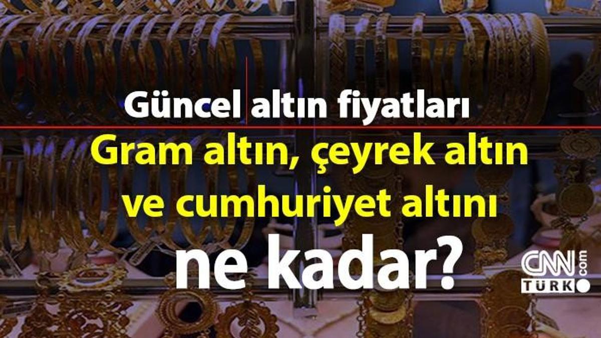 30 Mart 2024 çeyrek altın ve gram altın kaç TL? Cumhuriyet altını ne kadar?