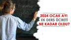 Ek ders ücreti 2024: Öğretmenlerin bir saat ek ders ücreti ne kadar?