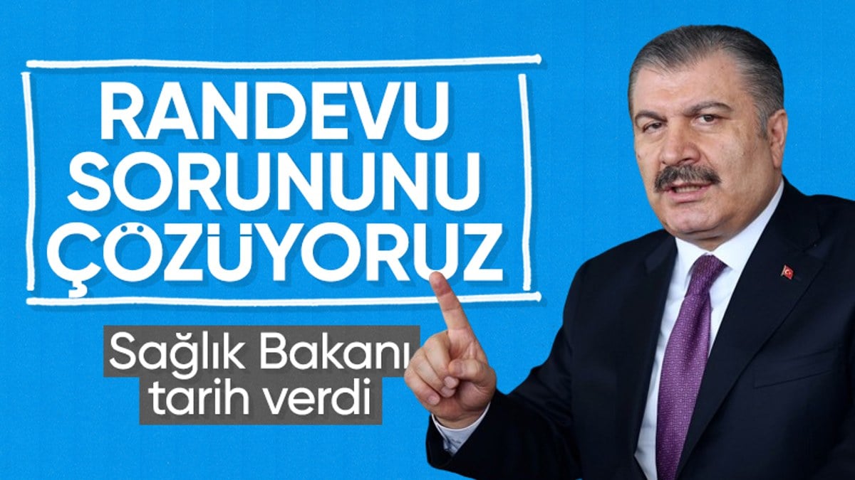 Fahrettin Koca tarih verdi! MHRS randevularına düzenleme geliyor