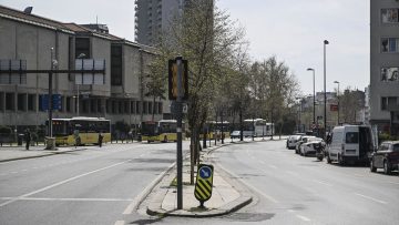 İstanbul’da seçim günü yollar boş kaldı