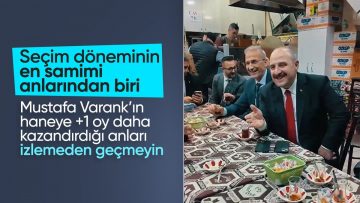 Mustafa Varank ile vatandaş arasındaki hoş sohbet yürekleri ısıttı